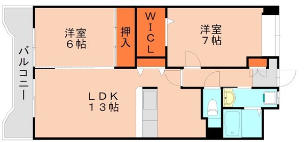 柚須駅 徒歩11分 4階の物件間取画像